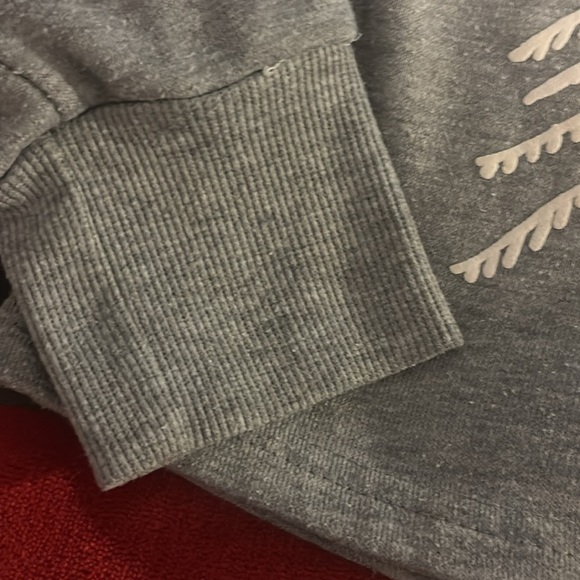 Rue 21 Girls large crewneck with Tiger. Gray - Picture 4 of 6